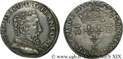FRANÇOIS II. MONNAYAGE AU NOM D HENRI II Teston à la tête nue, 5e type 1559 Toulouse