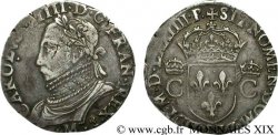CHARLES IX Teston, 10e type 1574 (MDLXXIIII) Toulouse TTB
