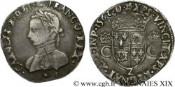 CHARLES IX Teston du Dauphiné 1562 Grenoble XF/AU