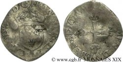 CHARLES IX Douzain à la croix fleurdelisée 1572 Paris TB