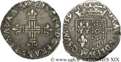 HENRI IV LE GRAND Huitième d écu de Navarre 1599 Saint-Palais TTB+/TTB