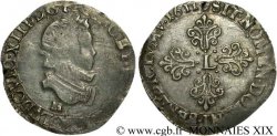 LUDWIG XIII DAS GERECHTE Demi-franc au buste enfantin et fraisé 1611 Toulouse