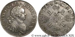 LOUIS XV DIT LE BIEN AIMÉ Écu dit  aux huit L  1724 Montpellier TTB+