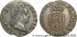 LOUIS XV DIT LE BIEN AIMÉ Demi-sol dit à la vieille tête 1770 Reims