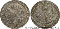AUSTRIAN LOW COUNTRIES - DUCHY OF BRABANT - MARIE-THERESE Demi-kronenthaler ou demi-couronne d argent 1765 Bruxelles