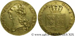 LOUIS XVI Double louis d’or aux écus accolés 1785 Paris