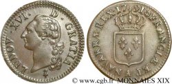 LOUIS XVI (MONARQUE CONSTITUTIONNEL) Sol dit à l écu 1791 Paris