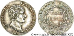 Demi-franc Bonaparte Premier consul 1804 Paris F.173/2 SUP
