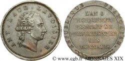 Essai au module de 2 francs de Lavoisier par Gengembre 1800 Paris VG.836 