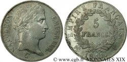 5 francs Napoléon empereur, Empire français 1811 La Rochelle F.307/31
