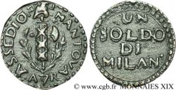 SECOND SIÈGE DE MANTOUE 1 soldo 1799 Mantoue