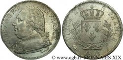 5 francs Louis XVIII, buste habillé 1815 Limoges F.308/20