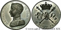 HENRI V COMTE DE CHAMBORD Médaille pour l’avènement Henri V