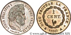 Essai de 1 centime au coq n.d. Paris VG.2810