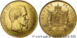 100 francs or Napoléon III tête nue 1855 Strasbourg F.550/2