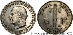 Essai de 5 francs Pétain 1941 Paris F.338/1