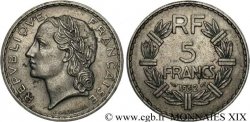 5 francs Lavrillier en aluminium 1952  F.339/22 TTB