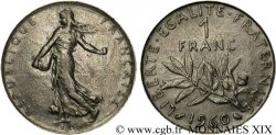 1 franc Semeuse, nickel, frappe médaille 1960 Paris F.226/4 var. TB