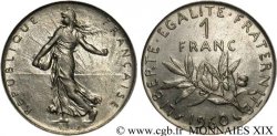 1 franc Semeuse, nickel, avec le gros 0 1960 Paris F.226/5
