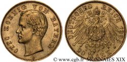 ALLEMAGNE - ROYAUME DE BAVIÈRE - OTHON 20 marks or 1905 Munich