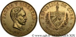 CUBA - RÉPUBLIQUE 10 pesos 1916 Philadelphie