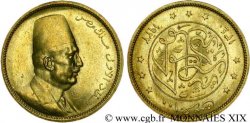 ÉGYPTE - ROYAUME D ÉGYPTE - FOUAD Ier 100 piastres, or jaune AH 1340 = 1922