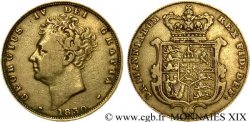 GROßBRITANNIEN - GEORG. IV Souverain, (sovereign) 1830 Londres S