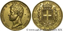 ITALIE - ROYAUME DE SARDAIGNE - CHARLES-ALBERT 100 lires or 1835 Turin