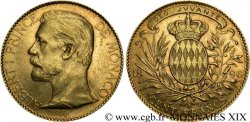 MONACO - PRINCIPAUTÉ DE MONACO - ALBERT Ier 100 francs or 1896 Paris