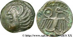CARNUTES (Région de la Beauce) Bronze à l’aigle et à la rouelle, tête à gauche