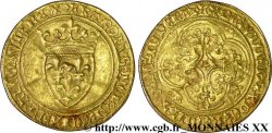 CHARLES VI LE FOU OU LE BIEN AIMÉ Écu d or à la couronne 29/07/1394 Sainte-Menehould
