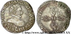 HENRI IV LE GRAND Demi-franc, 1er type de Bordeaux 1590 Bordeaux