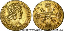 LOUIS XIII LE JUSTE Demi-louis d or aux huit L (effigie de Jean Warin) 1640 Paris, Monnaie du Louvre