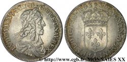 LOUIS XIII LE JUSTE Demi-écu, buste drapé et cuirassé (2e buste de Jean Warin) 1643 Paris, Monnaie de Matignon SPL