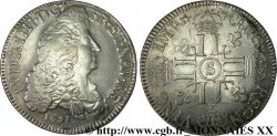 LOUIS XIV THE SUN KING Écu aux huit L, 1er type 1691 Reims