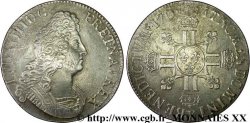 LOUIS XIV LE GRAND OU LE ROI SOLEIL Écu aux huit L, 2e type 1704 Amiens TTB