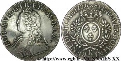 LOUIS XV DIT LE BIEN AIMÉ Écu aux branches d olivier, buste habillé 1726 Bordeaux TTB/TTB+