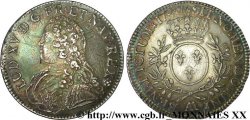 LOUIS XV DIT LE BIEN AIMÉ Écu dit “aux branches d olivier” 1740 Metz