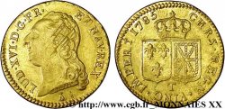 LOUIS XVI Louis d or dit “aux écus accolés” 1785 Nantes