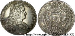 HONGRIE - CHARLES VI Thaler 1738 Kremnitz