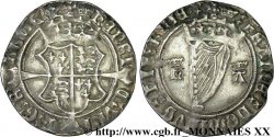 IRLANDE - HENRY VIII ET ANNE BOLEYN Gros à la harpe 1534-1535 Londres