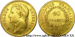 40 francs Napoléon Ier tête laurée, République française 1808 Paris F.540/2 TTB