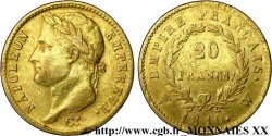 20 francs or Napoléon, tête laurée, Empire français 1810 Lille F.516/15 TTB