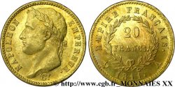 20 francs or Napoléon, tête laurée, Empire français 1811 Paris F.516/16