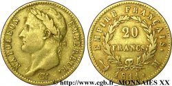 20 francs or Napoléon, tête laurée, Empire français 1811 Toulouse F.516/19 XF