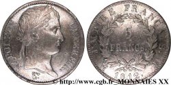 5 francs Napoléon empereur, Empire français 1812 Marseille F.307/50 TTB