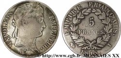 5 francs Napoléon Empereur, Cent-Jours 1815 Limoges F.307A/4