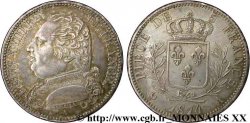 5 francs Louis XVIII, buste habillé 1814  Paris F.308/1 SUP