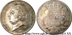 5 francs Louis XVIII, tête nue 1823 Bayonne F.309/83 SUP
