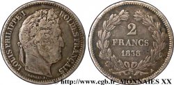 2 francs Louis-Philippe 1838 Paris F.260/65